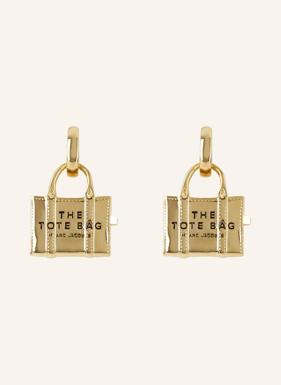 MARC JACOBS Ohrringe THE TOTE BAG EARRINGS GOLD