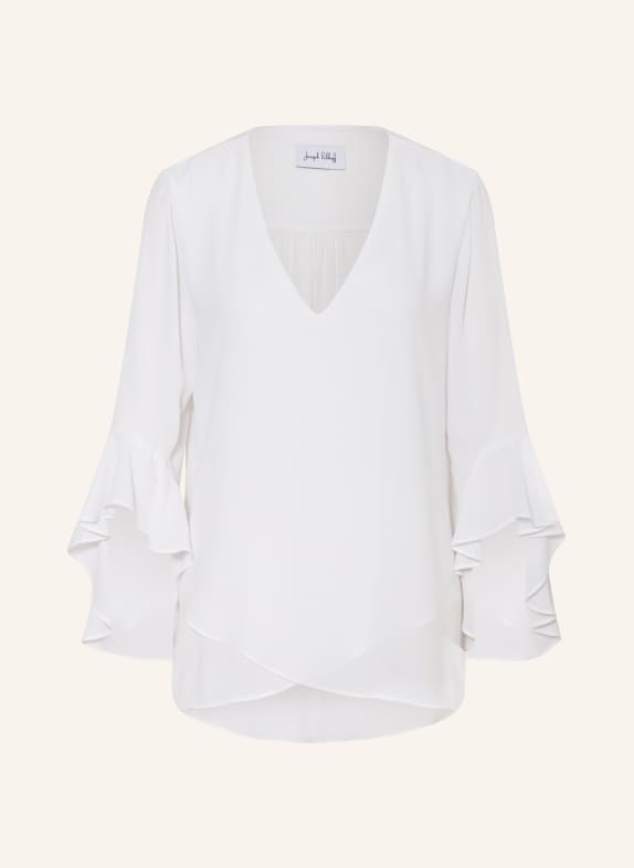 Joseph Ribkoff Blouse with 3/4 sleeves WHITE