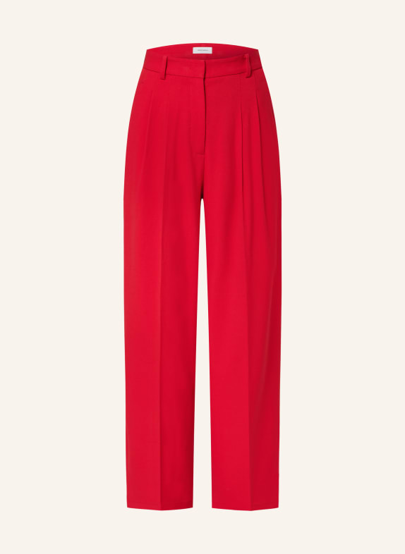 darling harbour Wide leg trousers RED