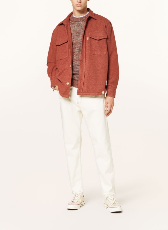 COLOURS & SONS Overjas COGNAC