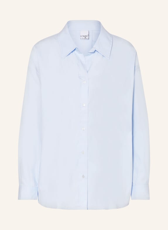 TONNO & PANNA Oversized-Hemdbluse HELLBLAU