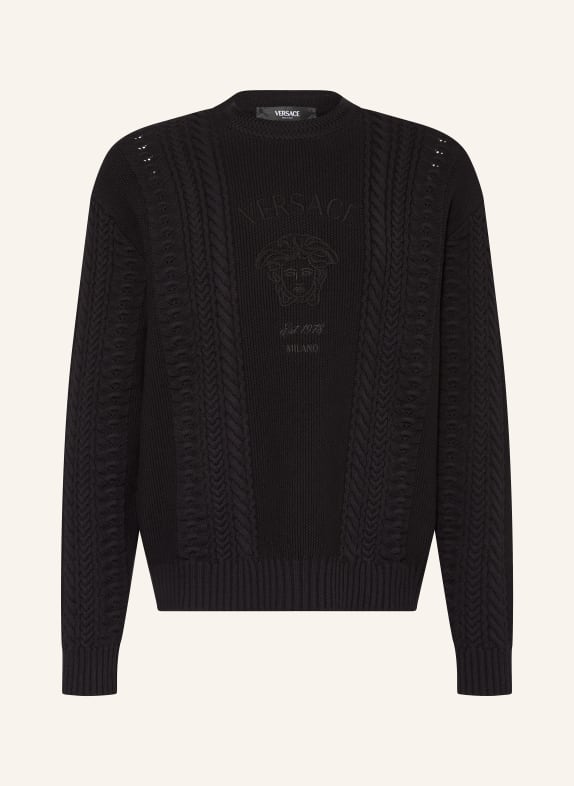 VERSACE Sweater BLACK