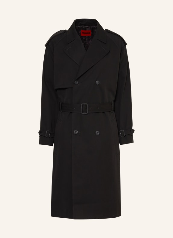 HUGO Trench coat MERLYN BLACK