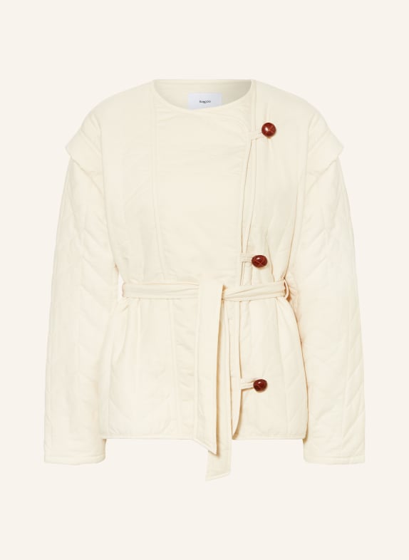 SUNCOO Steppjacke ESCAPE mit abnehmbaren Ärmeln ECRU