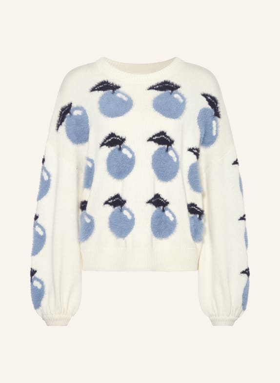 FABIENNE CHAPOT Pullover APPLE ECRU/ HELLBLAU/ DUNKELBLAU