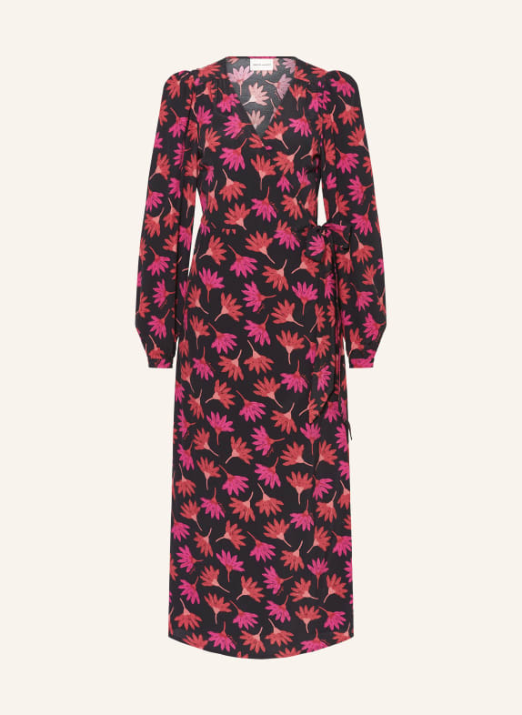 FABIENNE CHAPOT Wickelkleid NIA FUCHSIA/ SCHWARZ/ ROT