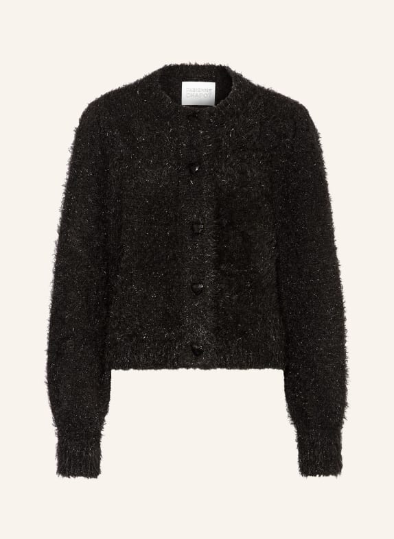 FABIENNE CHAPOT Strickjacke KITTY mit Glitzergarn SCHWARZ