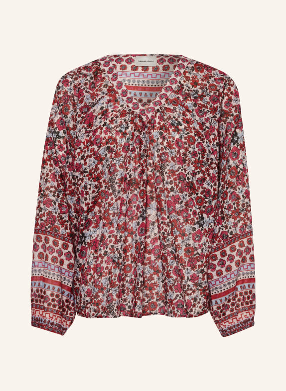 FABIENNE CHAPOT Blusenshirt ANAN mit Glitzergarn HELLROSA/ PINK/ DUNKELROT