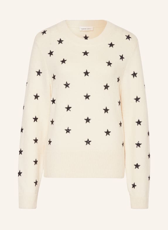FABIENNE CHAPOT Pullover ROCKET mit Pailletten BEIGE