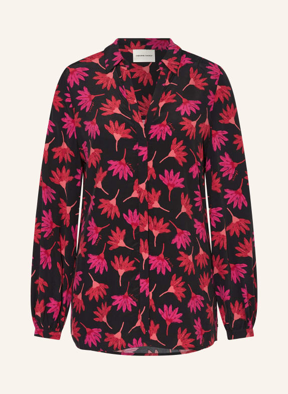 FABIENNE CHAPOT Bluse LIV FUCHSIA/ SCHWARZ/ ROT