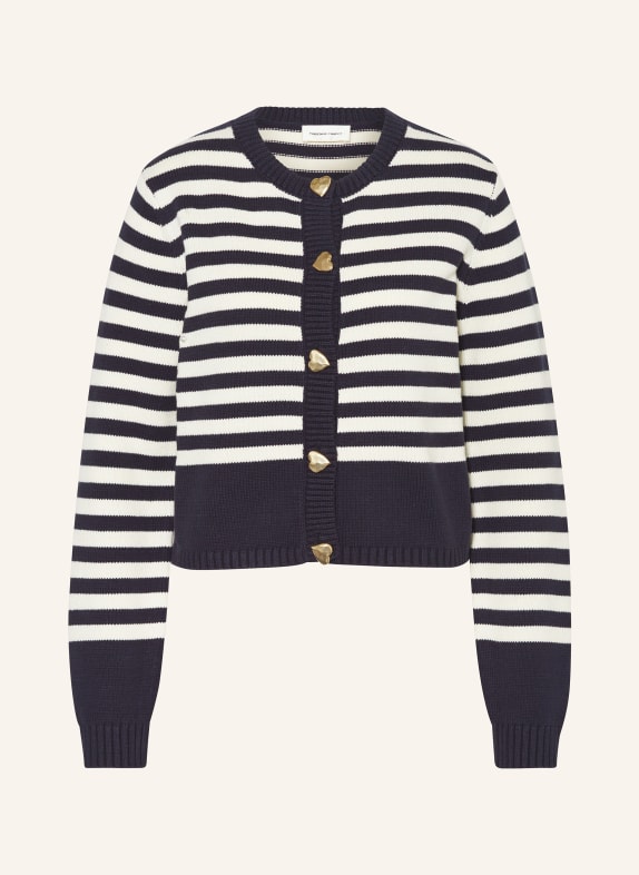 FABIENNE CHAPOT Strickjacke STINE DUNKELBLAU/ CREME