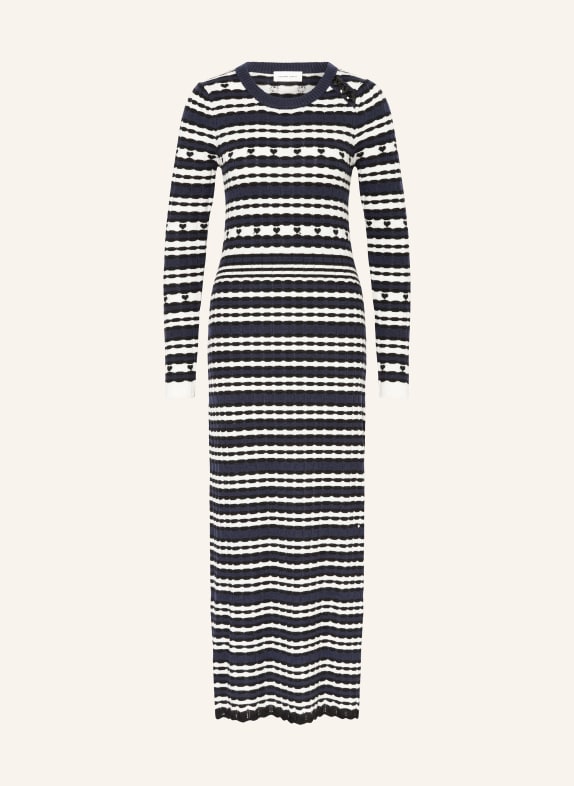 FABIENNE CHAPOT Strickkleid BANDA DUNKELBLAU/ SCHWARZ/ WEISS