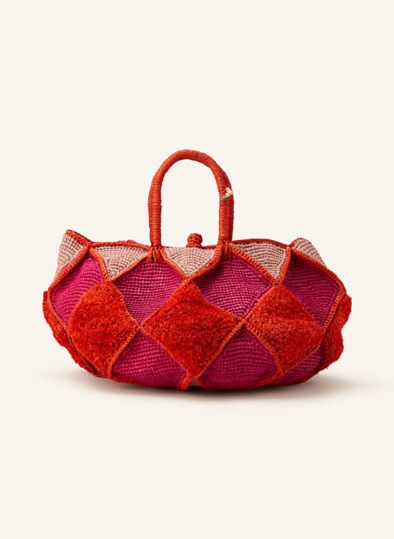 MADE FOR A WOMAN Shopper ADALA RED/ NEON RED/ ROSE