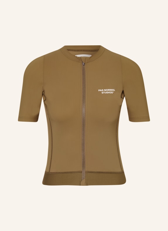 PAS NORMAL STUDIOS Cycling jersey ESSENTIAL BROWN