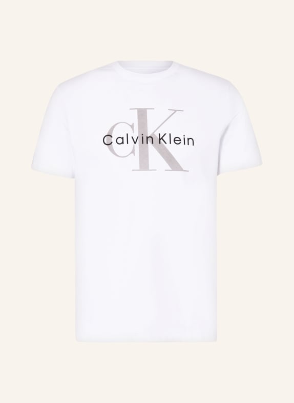 Calvin Klein T-Shirt WEISS/ BEIGE