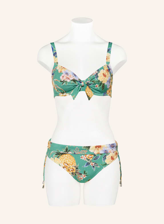 Lidea Bikini top met beugels PINEAPPLE SEA GROEN / GEEL / LICHTBLAUW