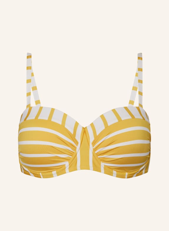 Lidea Underwired bikini top BAY GAMES YELLOW/ WHITE