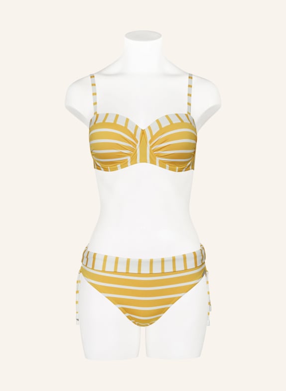 Lidea Basic bikinibroekje BAY GAMES GEEL / WIT