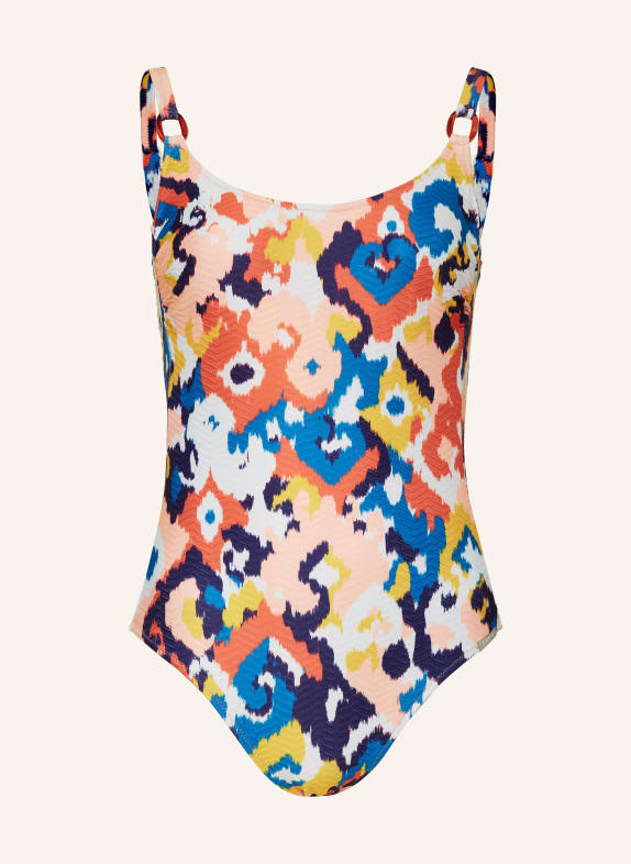 Lidea Swimsuit HEARTBEAT BLUE/ ORANGE/ ECRU