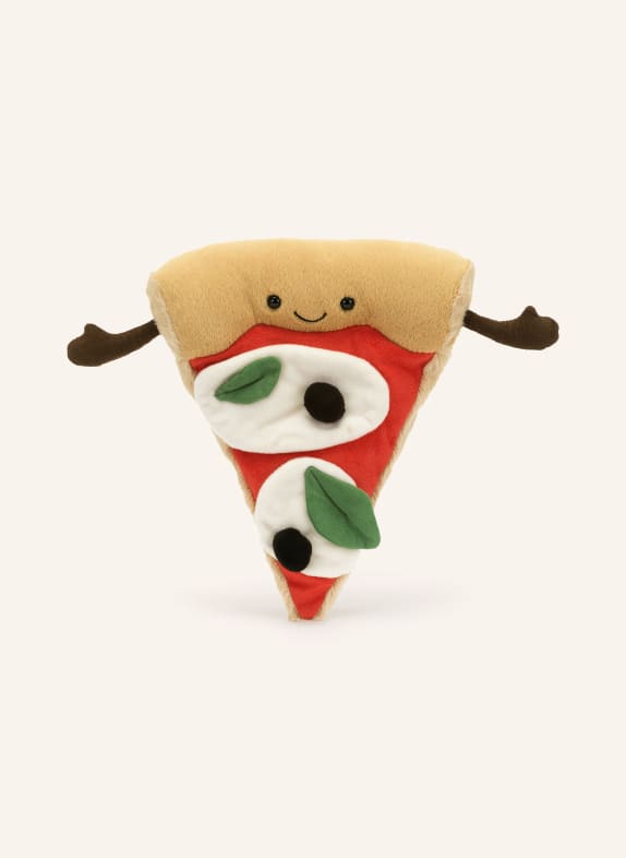 Jellycat Pizza-Kuscheltier AMUSEABLES SLICE OF PIZZA BEIGE/ ROT/ WEISS