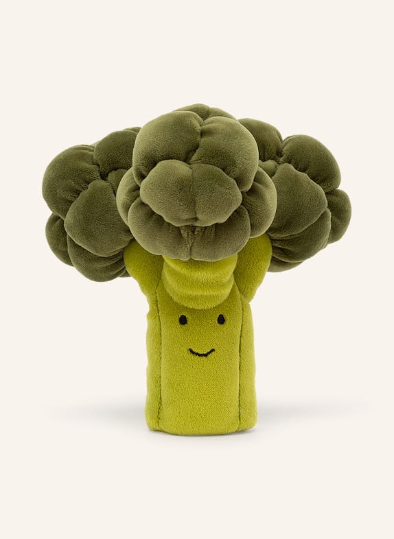 Jellycat Pluszowa zabawka w kształcie brokuła VIVACIOUS VEGETABLE BROCCOLI ZIELONY/ JASNOZIELONY