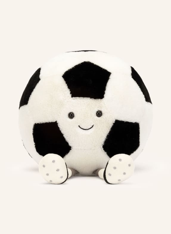 Jellycat Pluszowa zabawka piłka AMUSEABLES SPORTS FOOTBALL BIAŁY/ CZARNY