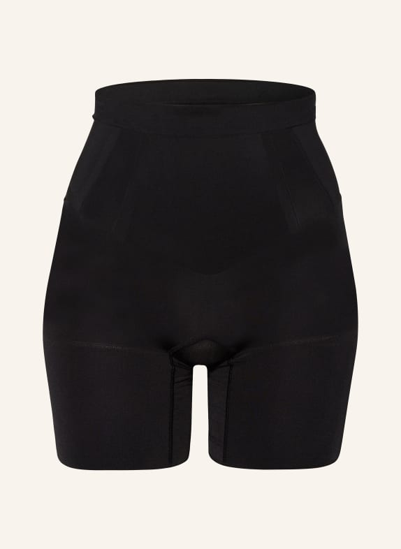 SPANX Tvarující kalhotky ONCORE HIGH-WAISTED MID-THIGH s nohavičkou a push-up efektem ČERNÁ