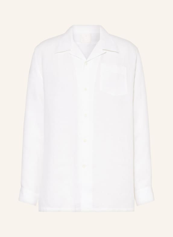 GIVENCHY Linen shirt classic fit WHITE
