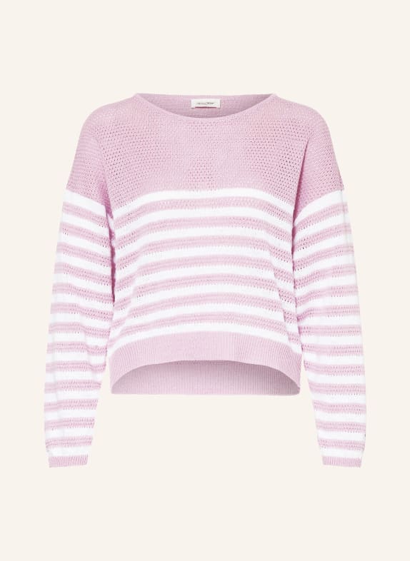 American Vintage Pullover NYAMA ROSA/ WEISS