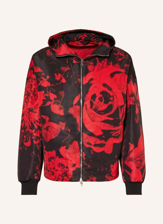 Alexander McQUEEN Bomber jacket BLACK/ RED