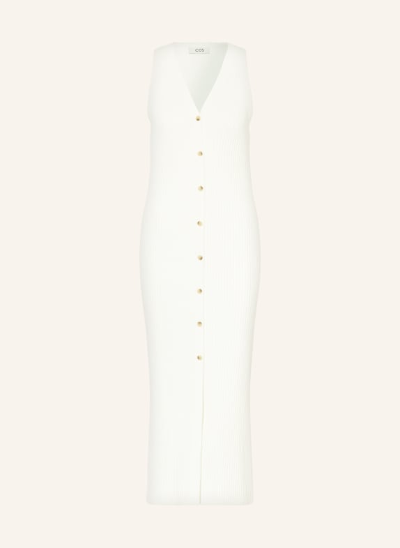 COS Knit dress WHITE