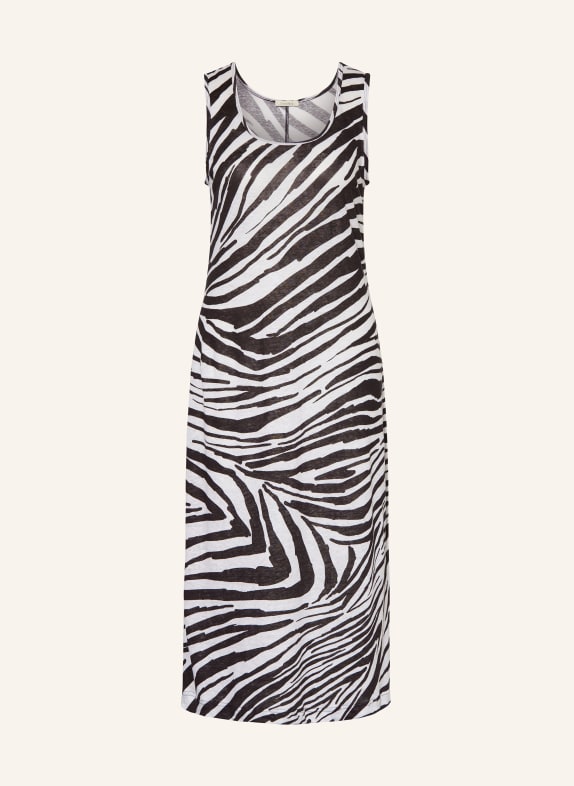 lilienfels Linen dress WHITE/ BLACK