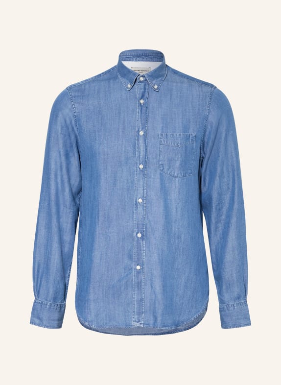 Officine Générale Shirt regular fit BLUE