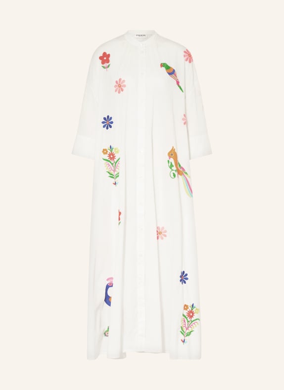 ESSENTIEL ANTWERP Dress FINDIA with 3/4 sleeves WHITE