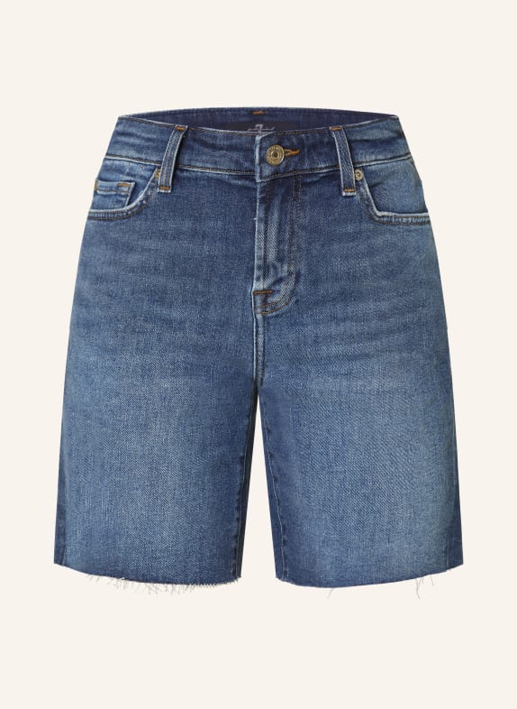 7 for all mankind Jeansshorts DUNKELBLAU