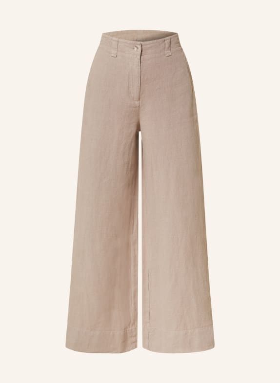 REISS Linen trousers DEMI TAUPE