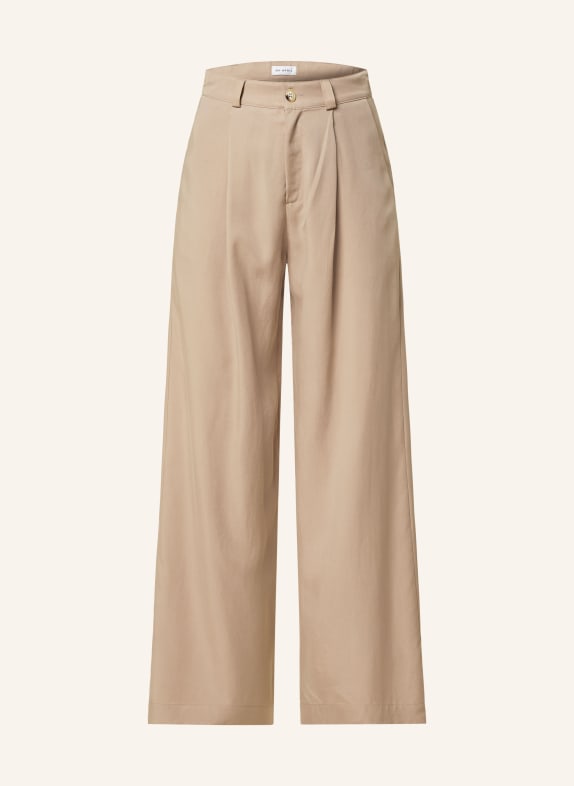 OH APRIL Wide leg trousers ELIZA TAUPE