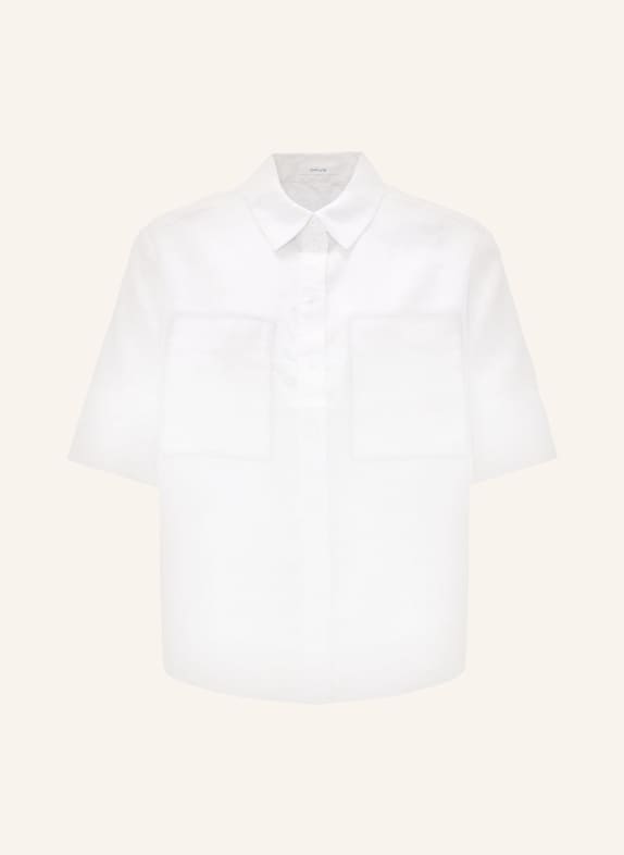 OPUS Shirt blouse FILALIA made of linen WHITE
