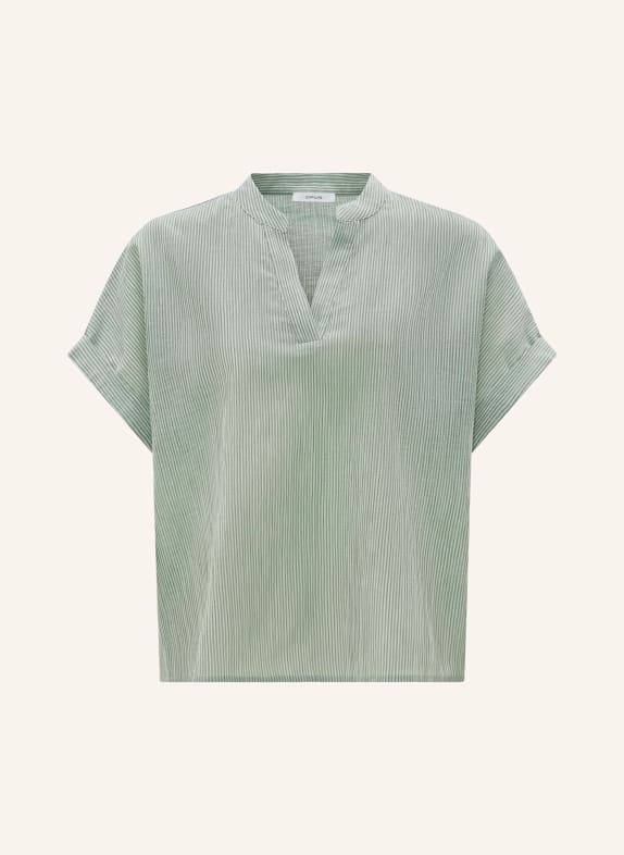 OPUS Shirt blouse FLANDRA LIGHT GREEN/ GREEN