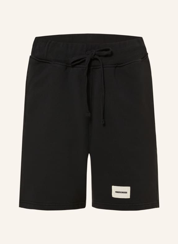 FINGERSCROSSED Sweat shorts CLASSIC BLACK