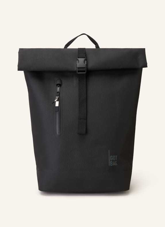 GOT BAG Backpack ROLLTOP LITE 2.0 with laptop compartment BLACK