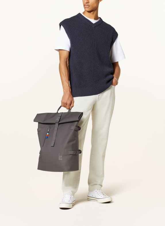 GOT BAG Rugzak ROLLTOP 2.0 31 l met laptopvak DONKERGRIJS