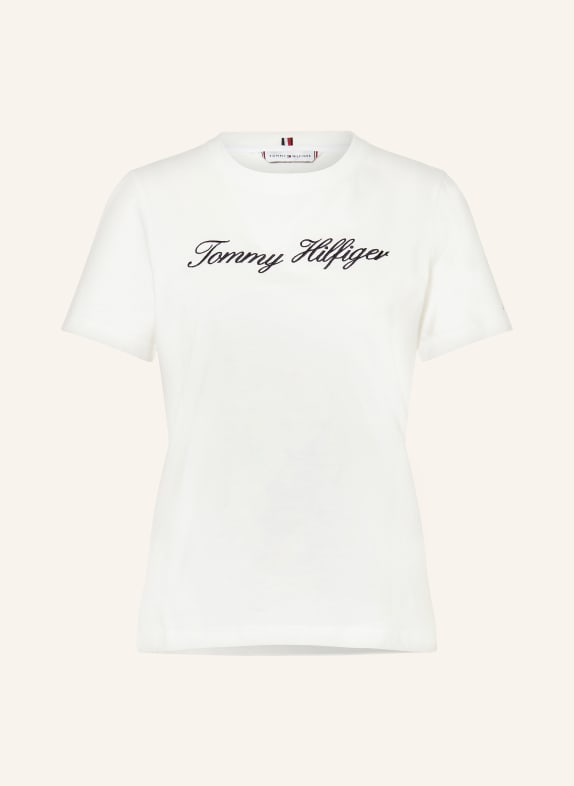 TOMMY HILFIGER T-Shirt WEISS/ SCHWARZ