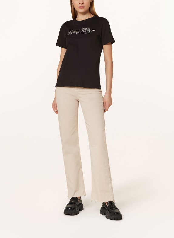 TOMMY HILFIGER T-shirt ZWART