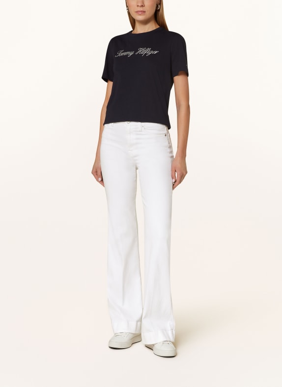 TOMMY HILFIGER T-shirt DONKERBLAUW