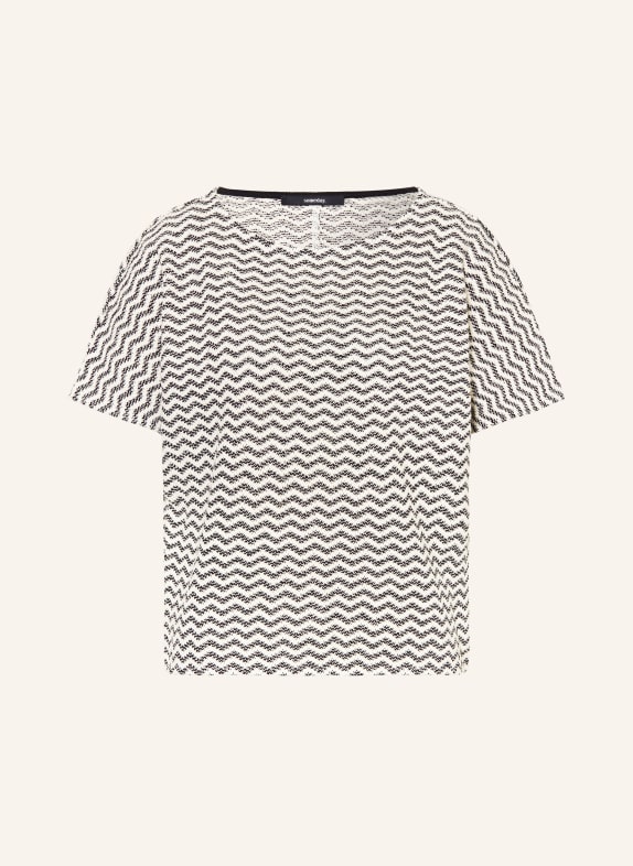 someday Knit shirt UMERA BLACK/ WHITE