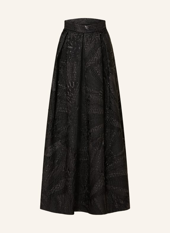 LUNATICA MILANO Pleated skirt BLACK