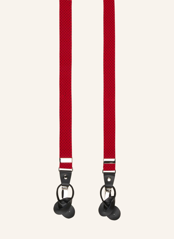PAUL Suspenders DARK RED