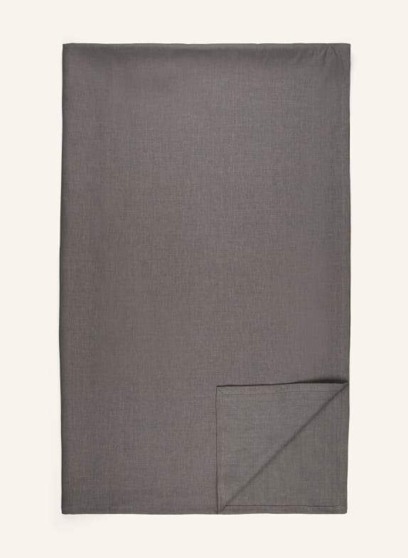 pichler Table cloth PURE made of linen DARK GRAY