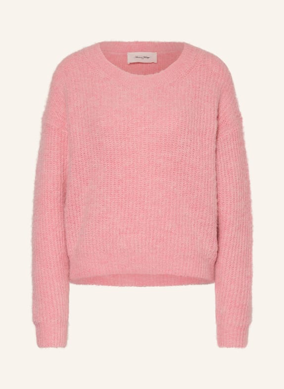 American Vintage Sweater with alpaca PINK